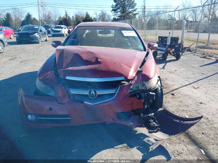 2008 Acura Tl 3.2 VIN: 19UUA66288A038240 Lot: 43721684