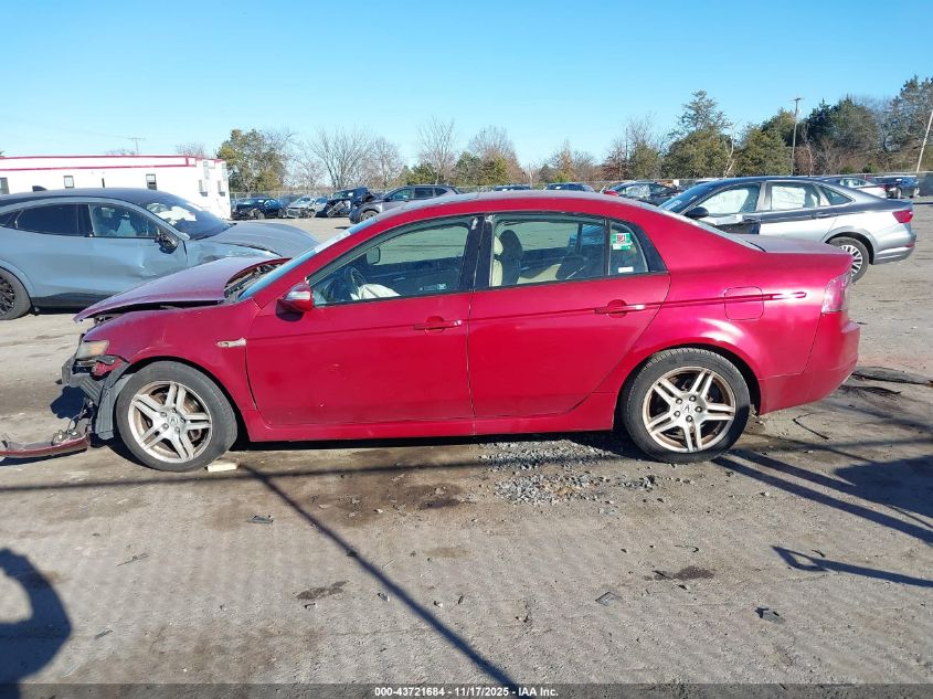 2008 Acura Tl 3.2 VIN: 19UUA66288A038240 Lot: 43721684
