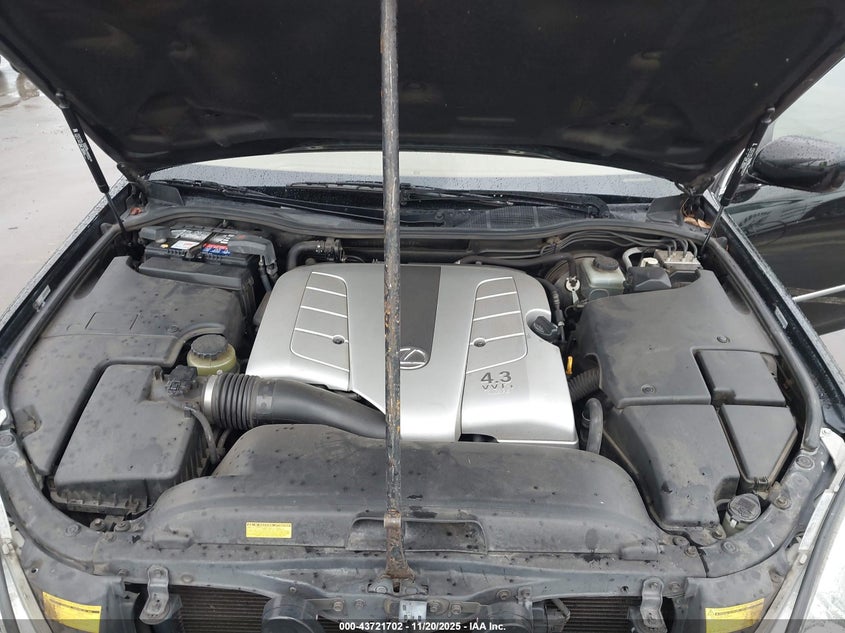 2003 Lexus Ls 430 VIN: JTHBN30F030099499 Lot: 43721702