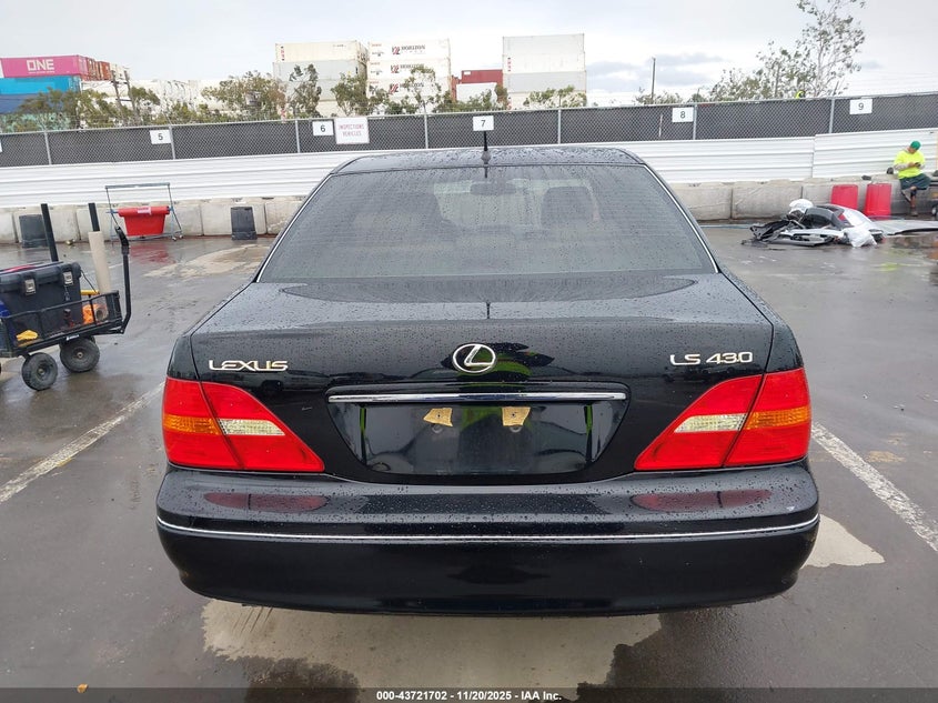 2003 Lexus Ls 430 VIN: JTHBN30F030099499 Lot: 43721702