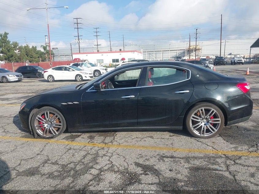 2016 Maserati Ghibli S VIN: ZAM57RSA9G1178081 Lot: 43721755