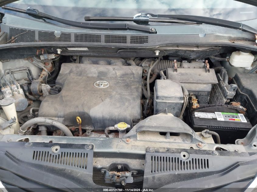 2011 Toyota Sienna Le VIN: 5TDJK3DC3BS020621 Lot: 43721760