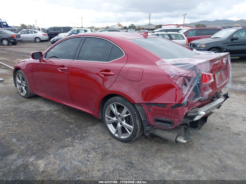 JTHBK262192091321 2009 LEXUS IS photo no. 3