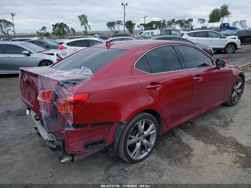 JTHBK262192091321 2009 LEXUS IS photo no. 4