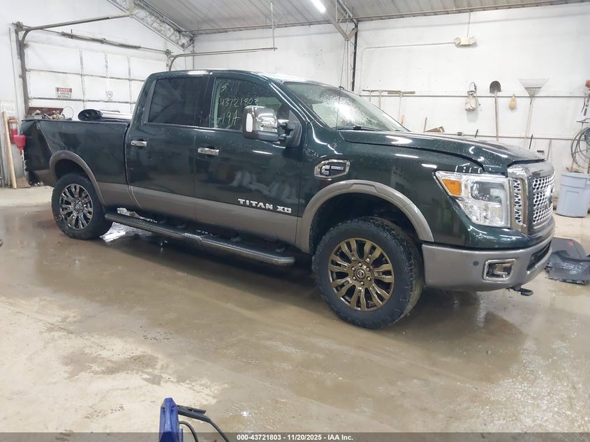 NISSAN TITAN PLATINUM RESERVE DIESEL