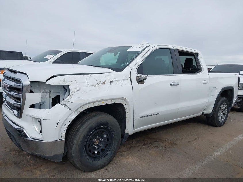 2025 GMC Sierra 1500 4Wd Short Box Slt VIN: 3GTUUDED6SG255873 Lot: 43721822