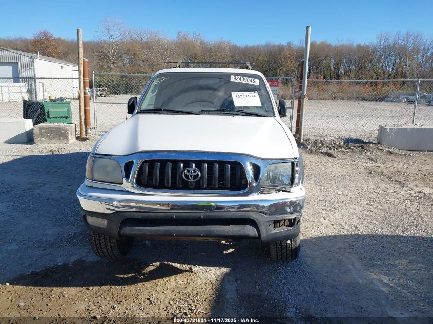 2001 Toyota Tacoma Prerunner V6 VIN: 5TESN92N11Z759863 Lot: 43721834