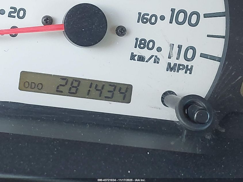 2001 Toyota Tacoma Prerunner V6 VIN: 5TESN92N11Z759863 Lot: 43721834