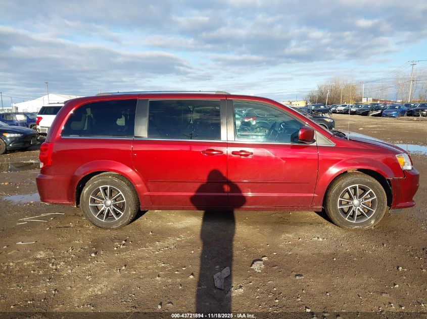 2017 Dodge Grand Caravan Sxt VIN: 2C4RDGCG8HR573193 Lot: 43721894