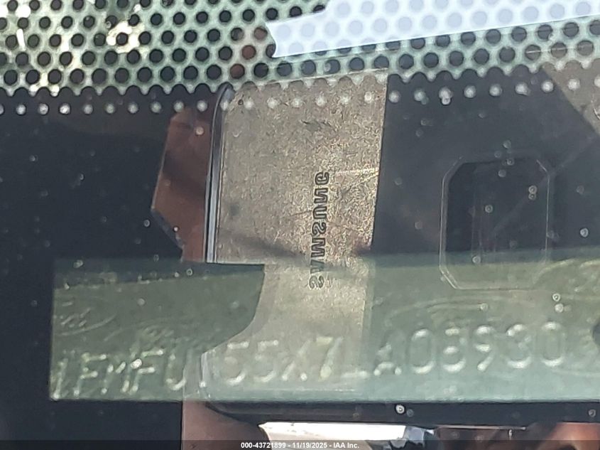 2007 Ford Expedition Xlt VIN: 1FMFU155X7LA08930 Lot: 43721899