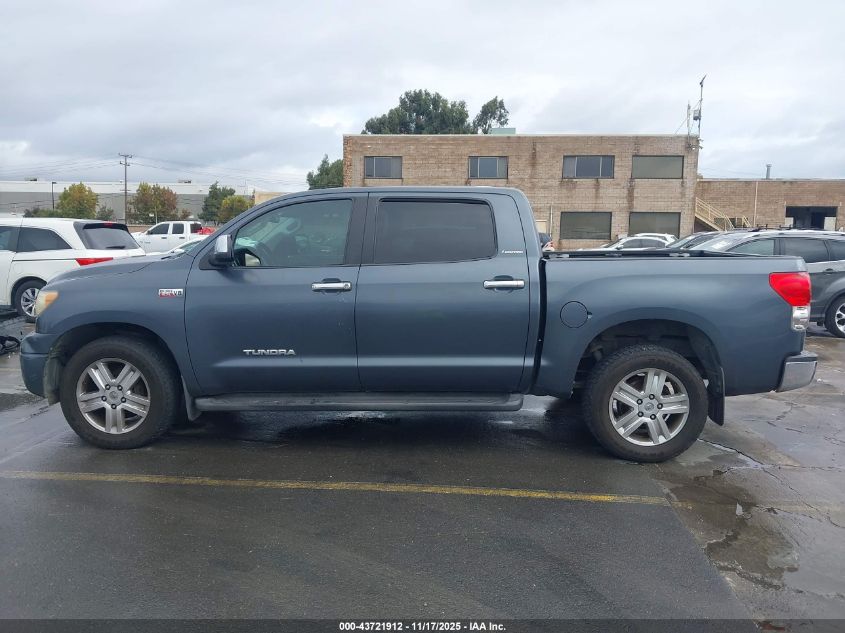 2007 Toyota Tundra Limited 5.7L V8 VIN: 5TBEV58127S456406 Lot: 43721912