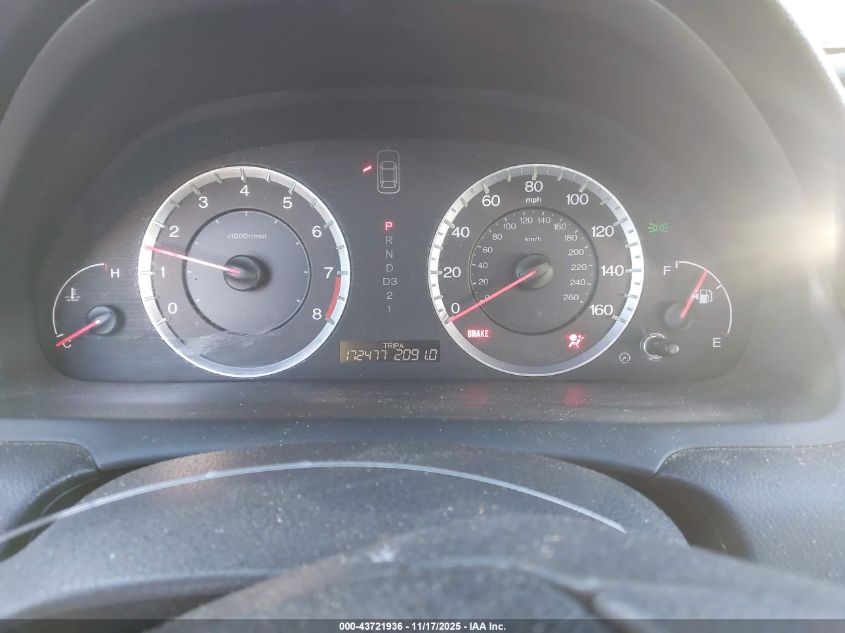 2009 Honda Accord 2.4 Ex VIN: 1HGCS12789A000523 Lot: 43721936