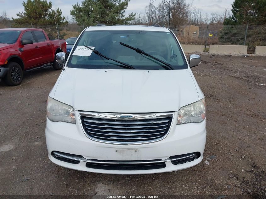 2014 Chrysler Town & Country Touring-L 30Th Anniversary VIN: 2C4RC1CG7ER224943 Lot: 43721987
