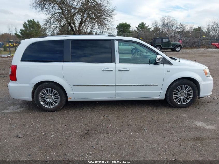 2014 Chrysler Town & Country Touring-L 30Th Anniversary VIN: 2C4RC1CG7ER224943 Lot: 43721987