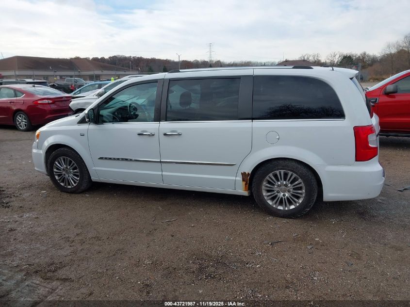 2014 Chrysler Town & Country Touring-L 30Th Anniversary VIN: 2C4RC1CG7ER224943 Lot: 43721987