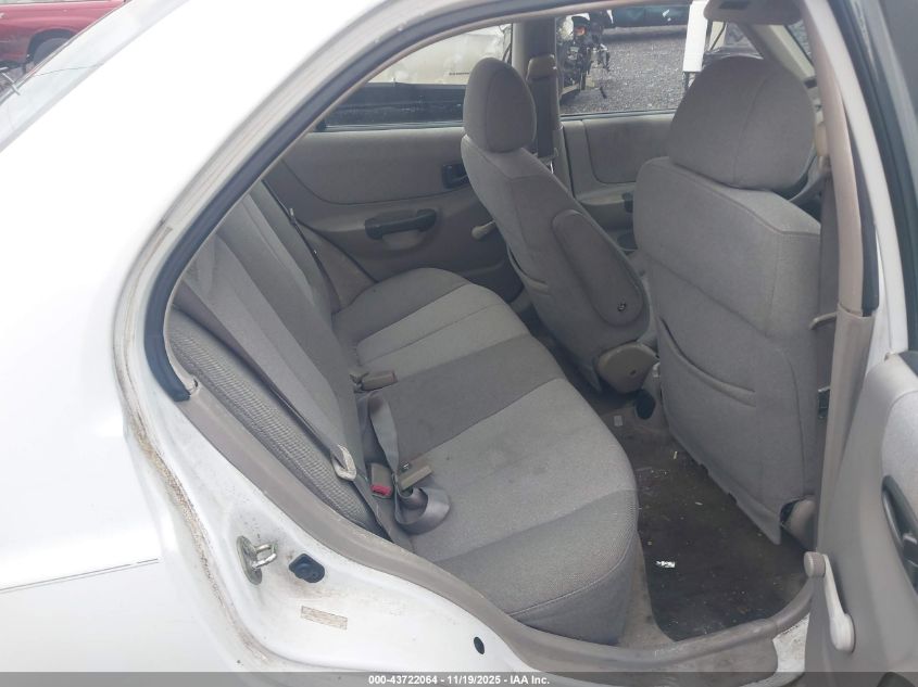 2000 Hyundai Accent Gl VIN: KMHCG45G8YU031907 Lot: 43722064