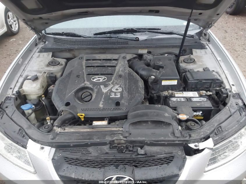 2008 Hyundai Sonata Gls V6 VIN: 5NPET46F68H349257 Lot: 43722086