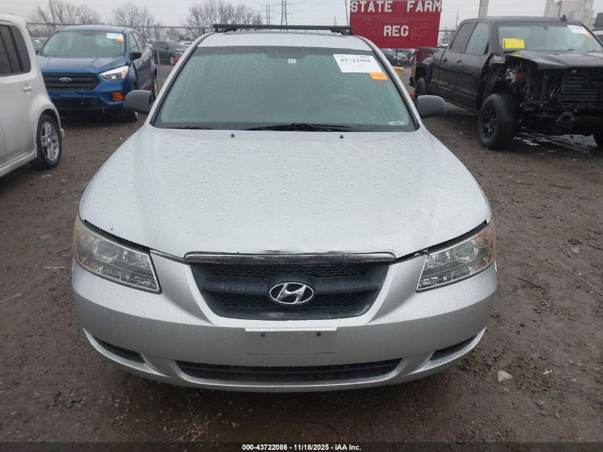 2008 Hyundai Sonata Gls V6 VIN: 5NPET46F68H349257 Lot: 43722086
