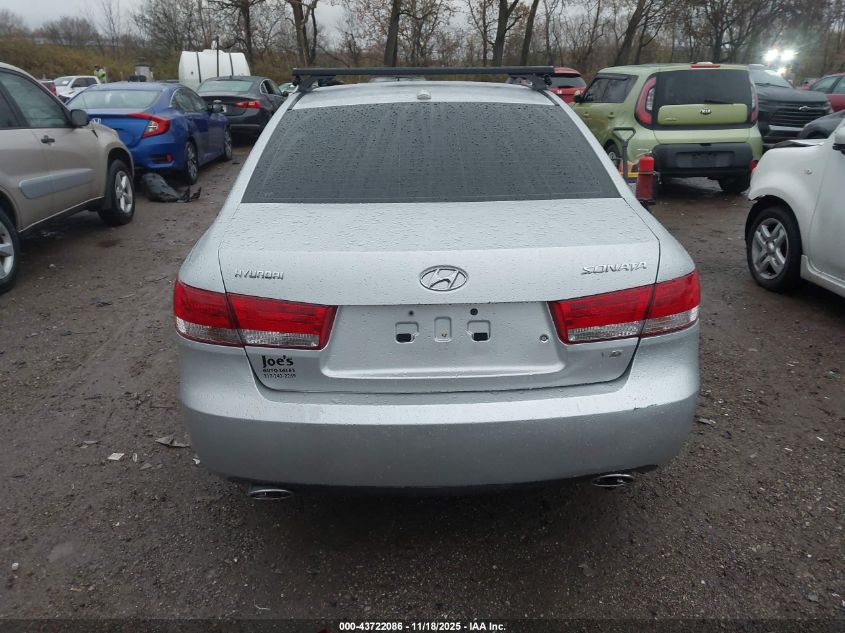 2008 Hyundai Sonata Gls V6 VIN: 5NPET46F68H349257 Lot: 43722086