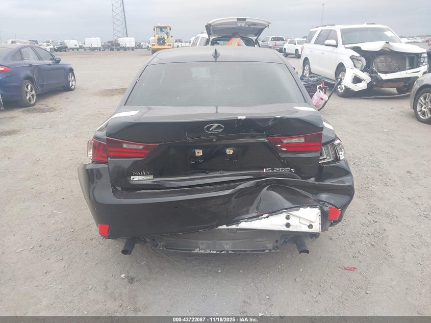 2016 Lexus Is 200T VIN: JTHBA1D28G5032987 Lot: 43722087