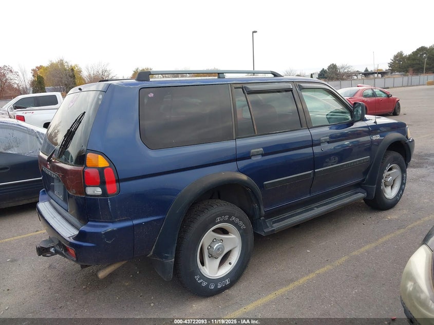 JA4LS21H01P051380 2001 MITSUBISHI MONTERO SPORT photo no. 4