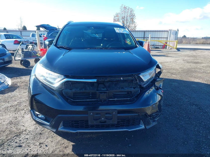 2019 Honda Cr-V Touring VIN: JHLRW2H99KX012200 Lot: 43722116