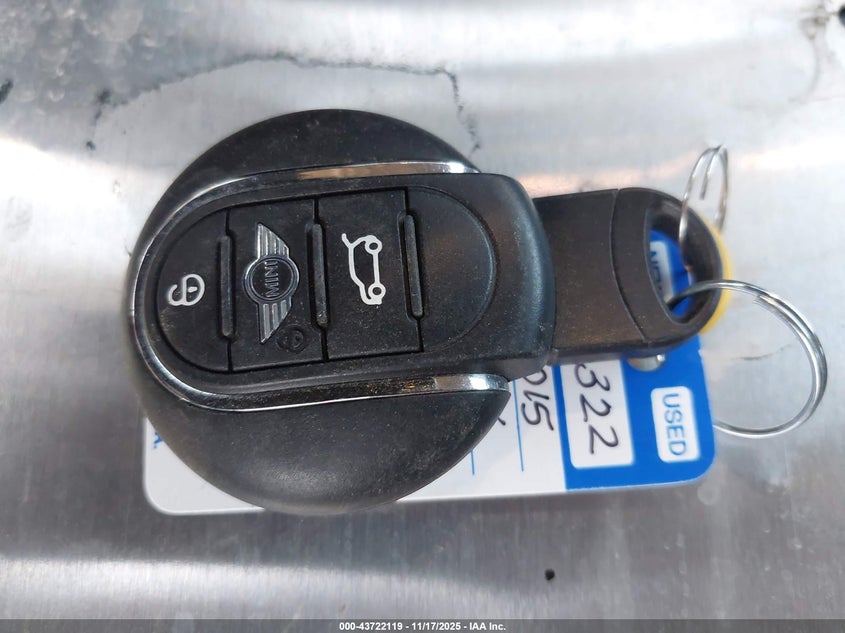 2015 Mini Hardtop Cooper S VIN: WMWXP7C56F2A59075 Lot: 43722119