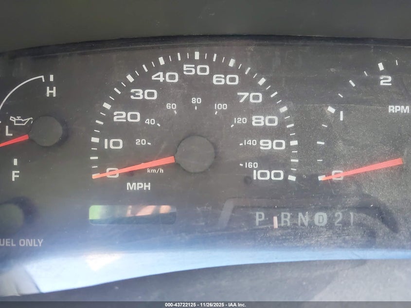 2003 Ford F-250 Lariat/Xl/Xlt VIN: 1FTNW21F43EA97505 Lot: 43722125