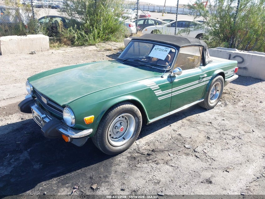 CF544584U 1976 TRIUMPH TR6 photo no. 2