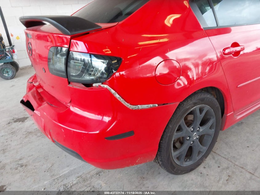 2007 Mazda Mazda3 S Grand Touring VIN: JM1BK323071640192 Lot: 43722174