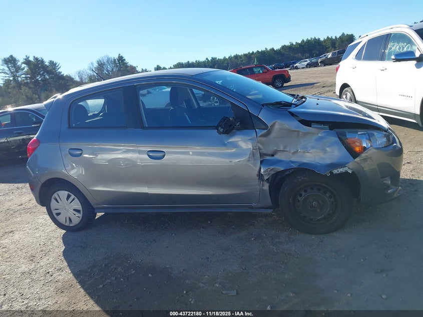 2015 Mitsubishi Mirage De/Rf VIN: ML32A3HJ7FH059239 Lot: 43722180
