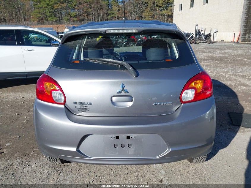 2015 Mitsubishi Mirage De/Rf VIN: ML32A3HJ7FH059239 Lot: 43722180