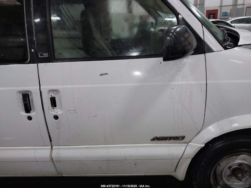 1999 Chevrolet Astro VIN: 1GNDM19W3XB100098 Lot: 43722191