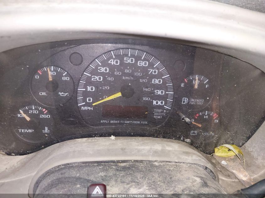 1999 Chevrolet Astro VIN: 1GNDM19W3XB100098 Lot: 43722191