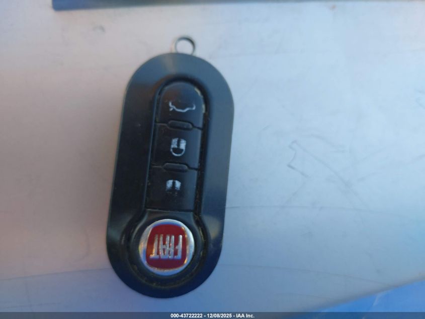 2013 Fiat 500C Gucci VIN: 3C3CFFER7DT707549 Lot: 43722222