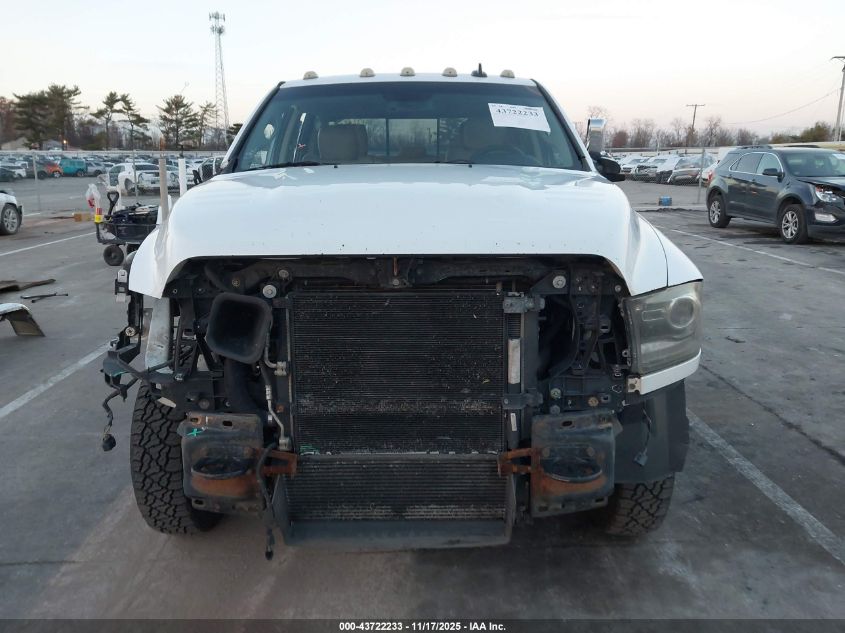 2013 Ram 3500 Laramie VIN: 3C63RRJL5DG573064 Lot: 43722233