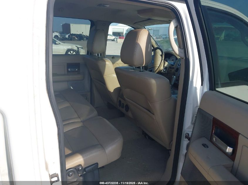 2006 Ford F-150 Lariat/Xlt VIN: 1FTPW12V56FB63616 Lot: 43722235