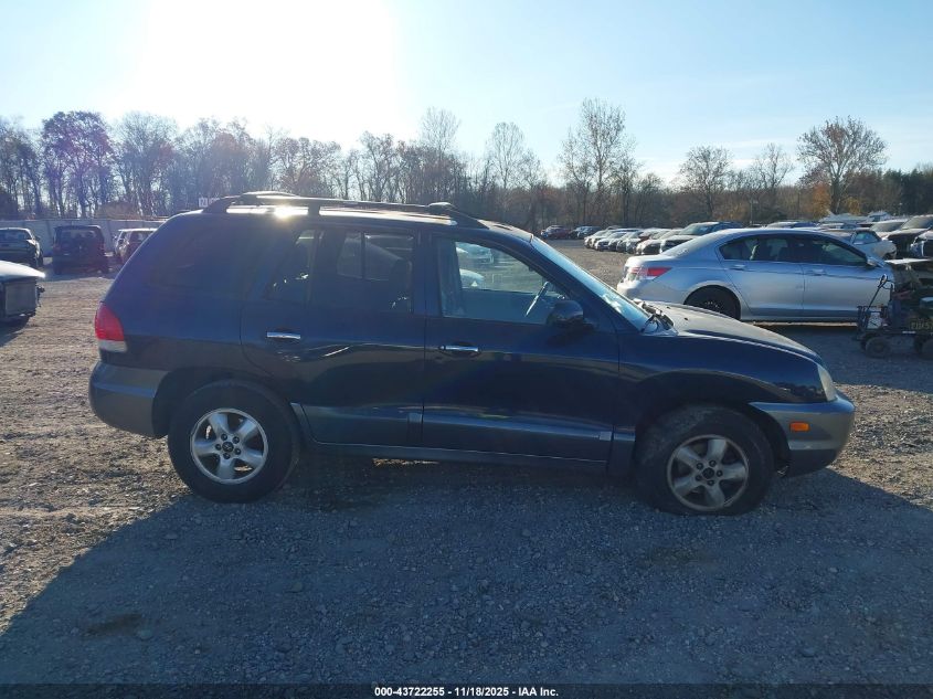 2005 Hyundai Santa Fe Gls/Lx VIN: KM8SC13E65U868061 Lot: 43722255