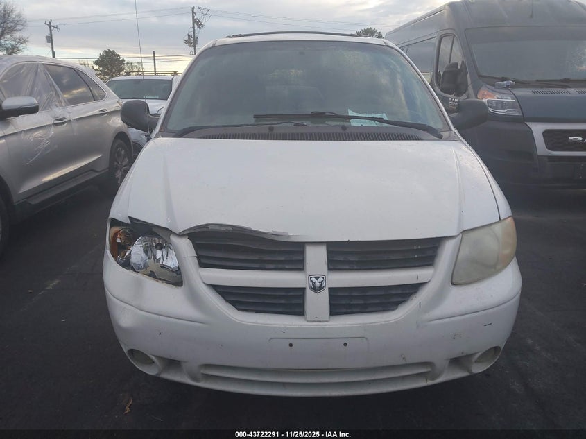2007 Dodge Grand Caravan Sxt VIN: 2D4GP44L67R348491 Lot: 43722291