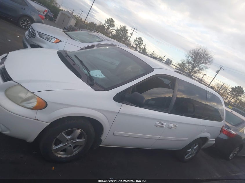 2007 Dodge Grand Caravan Sxt VIN: 2D4GP44L67R348491 Lot: 43722291