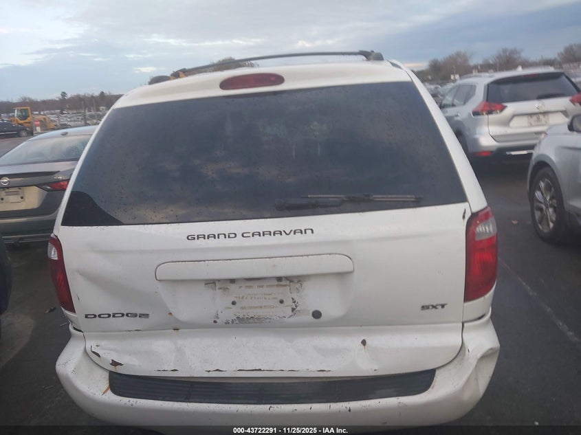 2007 Dodge Grand Caravan Sxt VIN: 2D4GP44L67R348491 Lot: 43722291
