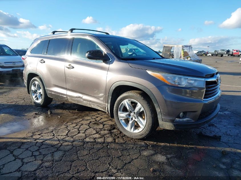 TOYOTA HIGHLANDER LIMITED V6