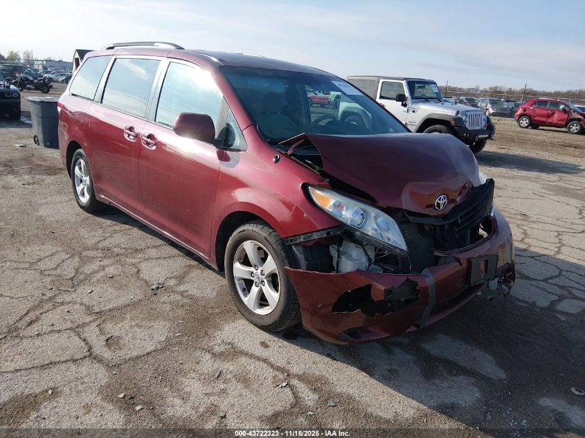 TOYOTA SIENNA LE V6 8 PASSENGER