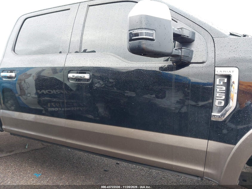 2018 Ford F-250 Lariat VIN: 1FT7W2BTXJEC36160 Lot: 43722330