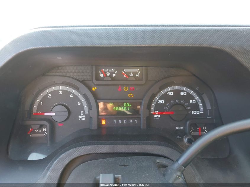 2012 Ford E-250 Commercial VIN: 1FTNS2EW4CDA59722 Lot: 43722348