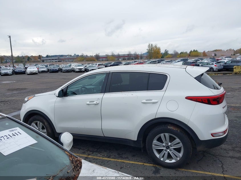 2018 Kia Sportage Lx VIN: KNDPM3ACXJ7313031 Lot: 43722355