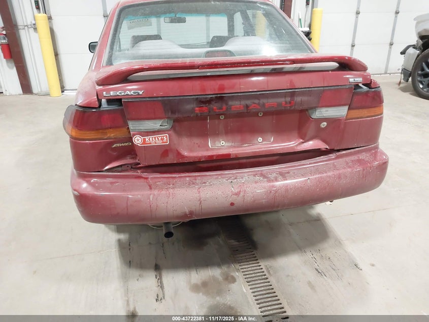 1996 Subaru Legacy L VIN: 4S3BD435XT7209589 Lot: 43722381