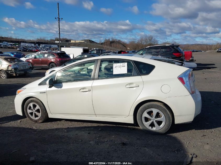2013 Toyota Prius Four VIN: JTDKN3DU3D5661636 Lot: 43722384