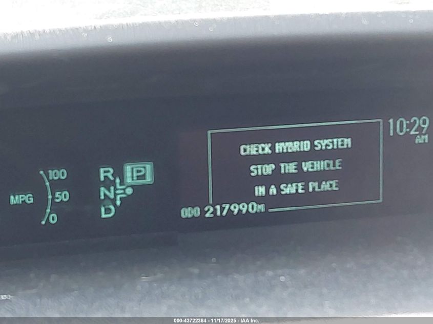 2013 Toyota Prius Four VIN: JTDKN3DU3D5661636 Lot: 43722384