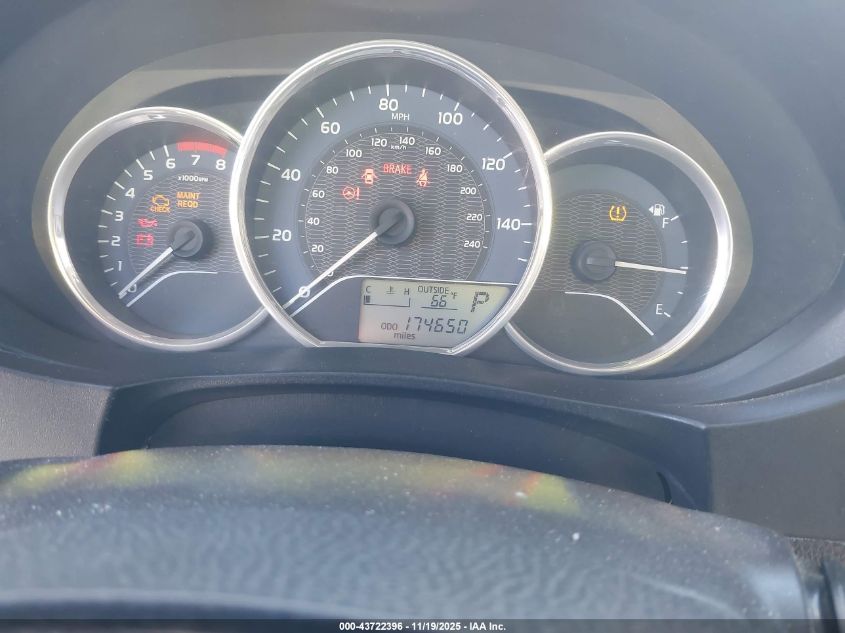 2016 Toyota Corolla L VIN: 2T1BURHE0GC736115 Lot: 43722396